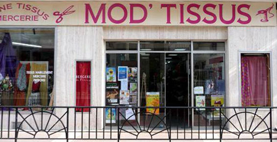 Mod'Tissus, vente tissus, mercerie à Tours